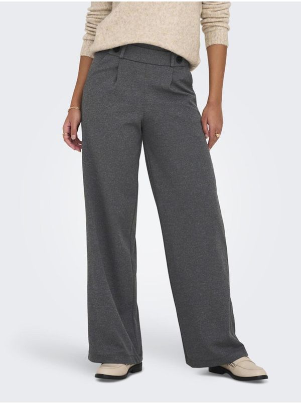 JDY Grey women's wide trousers JDY Geggo New - Ladies