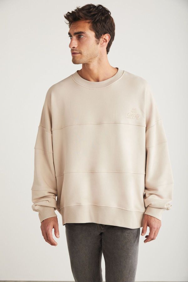 GRIMELANGE GRIMELANGE Kaylen Oversize Mink Sweatshir