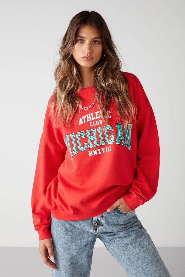 GRIMELANGE GRIMELANGE Liza Regular Relaxed Sweatshirt