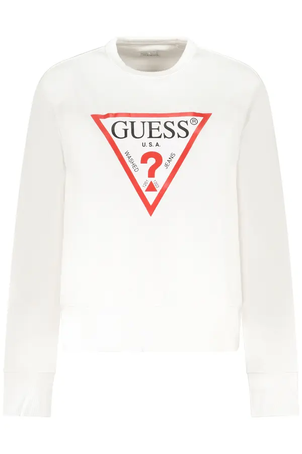 GUESS JEANS Guess bela jopa z logotipom