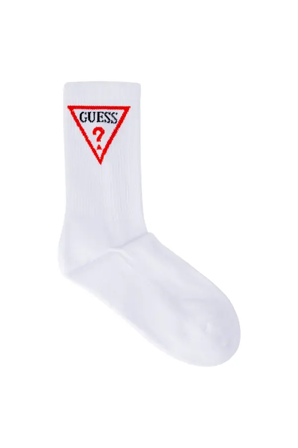 Guess Active Guess bele nogavice z logotipom