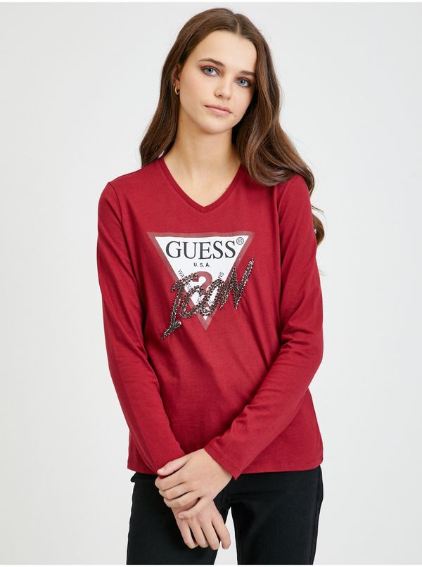 Guess Guess Icon Women's Long Sleeve T-Shirt - Women