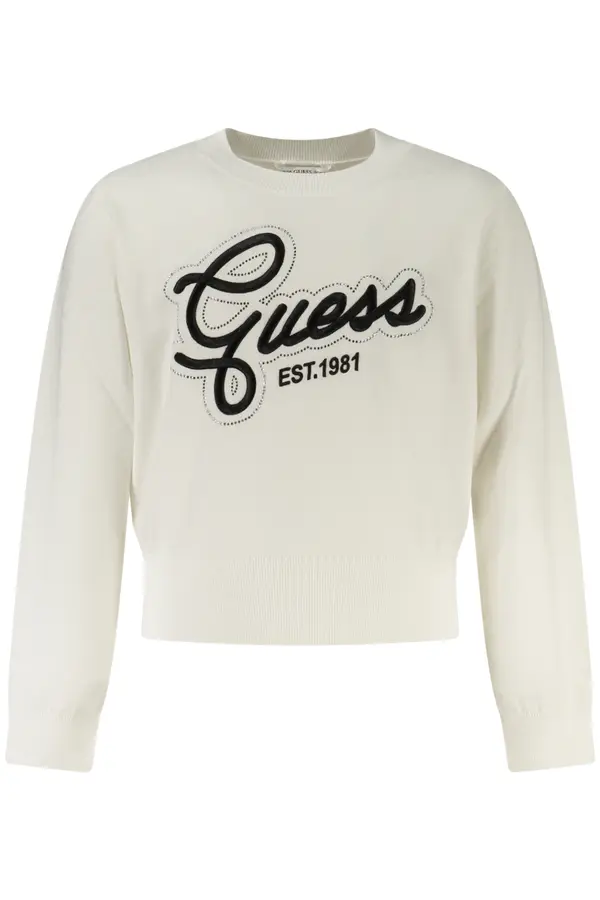 GUESS JEANS GUESS JEANS bel pulover za deklice