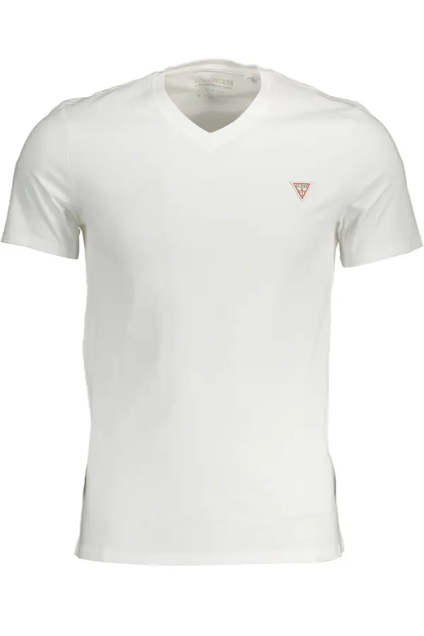 GUESS JEANS GUESS JEANS bela majica s kratkimi rokavi