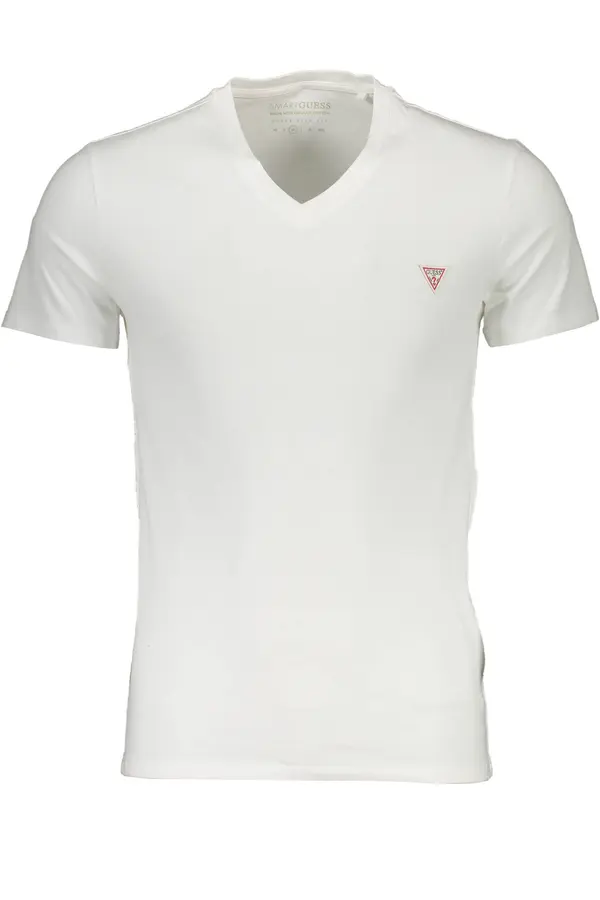 GUESS JEANS GUESS JEANS MAN SHORT SLEEVE T-SHIRT WHITE