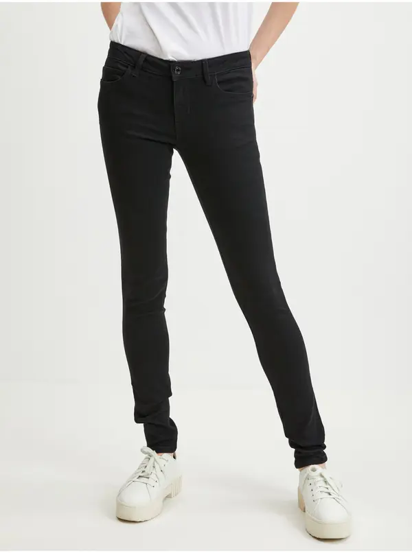 GUESS JEANS GUESS JEANS WOMEN'S BLACK DENIM JEANS