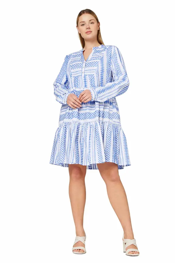 GUIDO MARIA KRETSCHMER Guido Maria Kretschmer - Franziska obleka z dolgimi rokavi