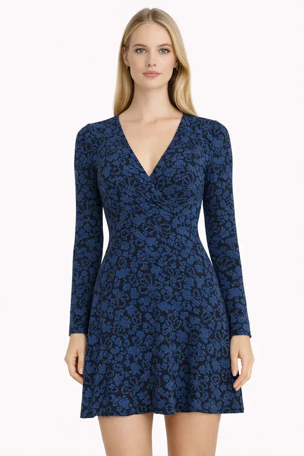 GUIDO MARIA KRETSCHMER Guido Maria Kretschmer - Ženska obleka z dolgimi rokavi