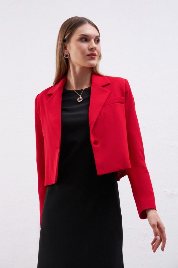 Gusto Gusto Short Jacket - Red