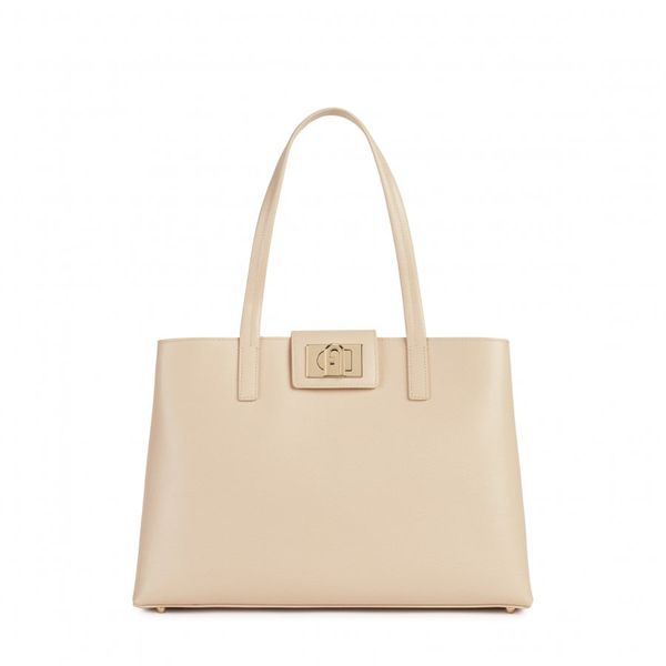 Furla Handbag - FURLA 1927 L TOTE - ARES beige