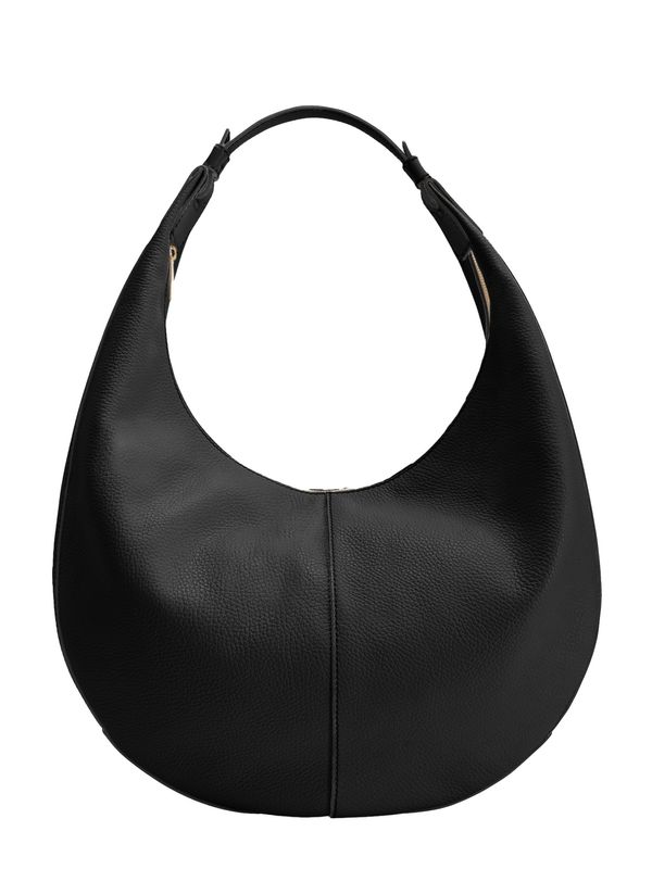 Furla Handbag - FURLA MIASTELLA L HOBO black