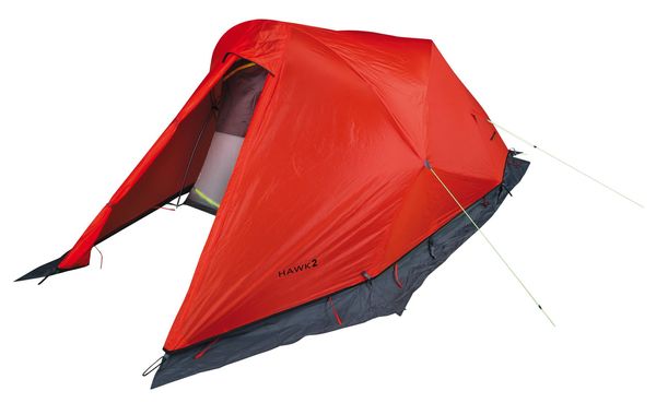 HANNAH Hannah HAWK 2 SNOW mandarin red II ultralight stable tent