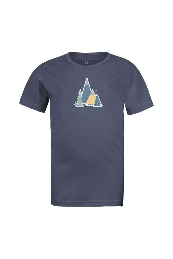 HANNAH Hannah RANDY JR estate blue cotton T-shirt for boys