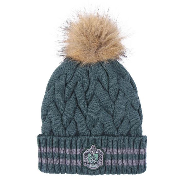 HARRY POTTER HAT TRICOT POM POM HARRY POTTER SLYTHERIN