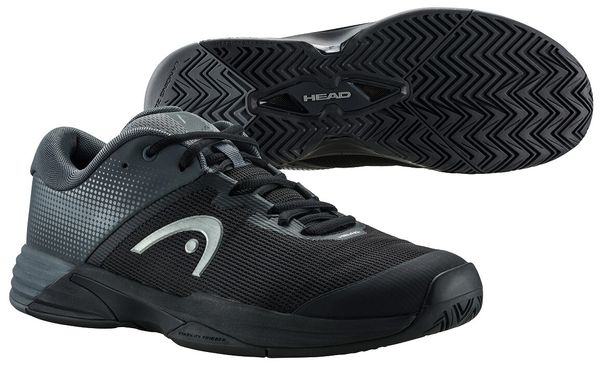 Head Head Revolt Evo 2.0 AC Black/Grey EUR 46 Men's Tennis Shoes