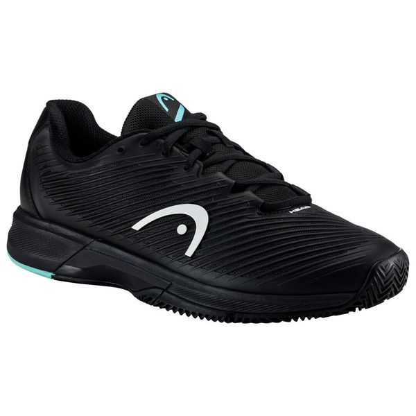 Head Head Revolt Pro 4.0 Clay Black/Teal EUR 44 Men's Tennis Shoes