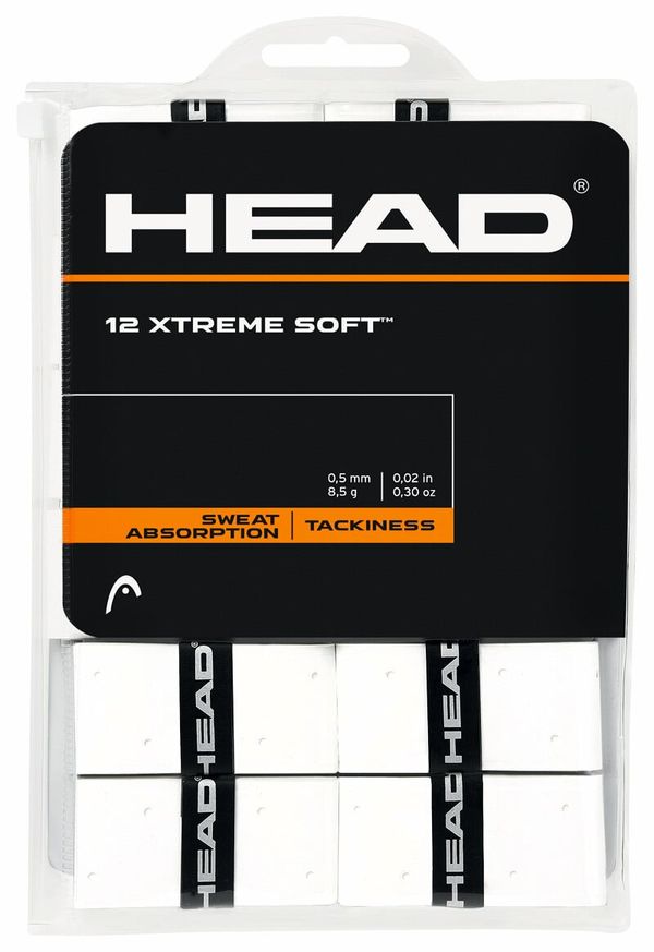 Head Head Top Grip Xtreme Soft White (12 pcs)