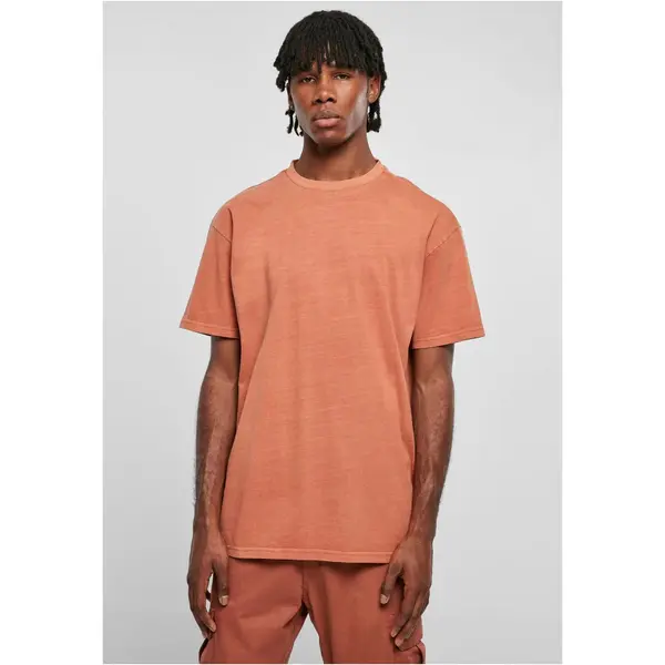Urban Classics Heavy Oversized Garment Dye Tee Terracotta