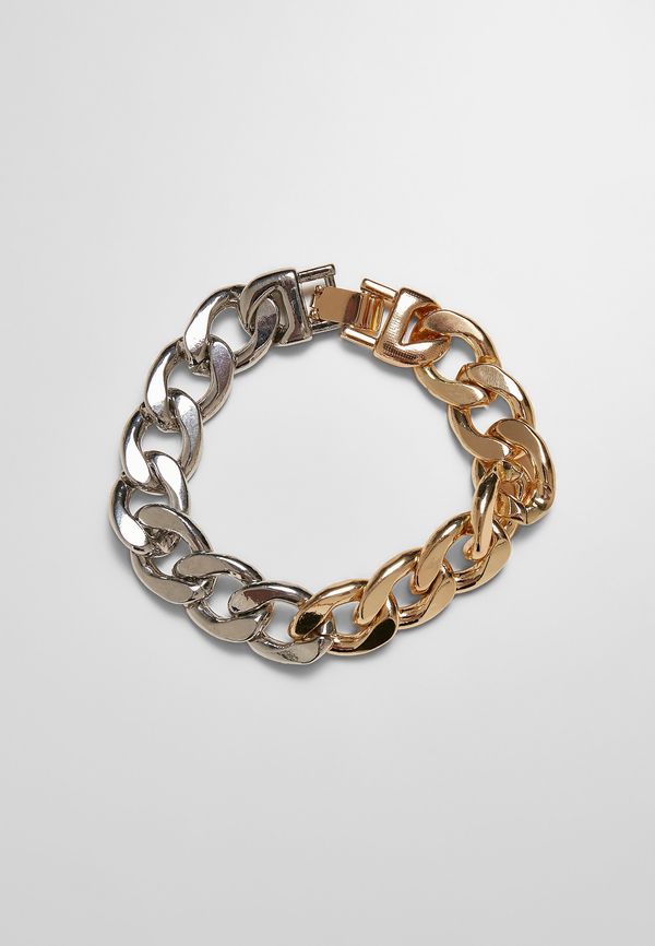 Urban Classics Accessoires Heavy two-tone bracelet gold/silver