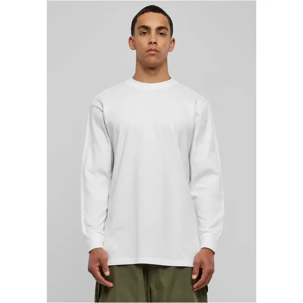 Urban Classics High T-shirt L/S white