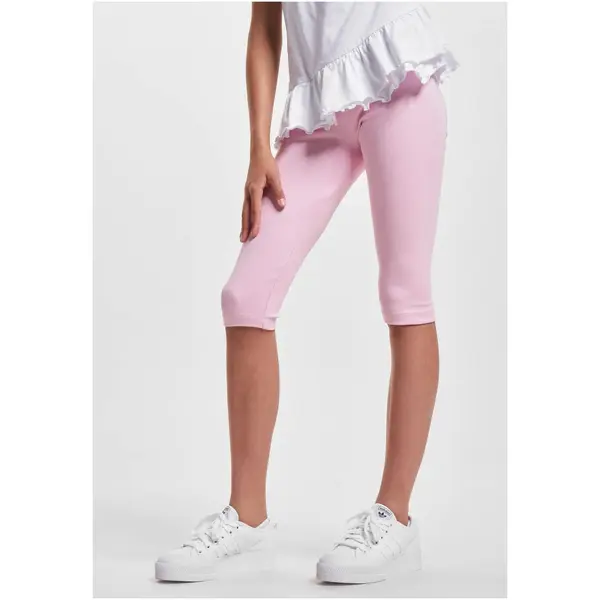 Urban Classics High-waisted shorts for girls, pink for girls
