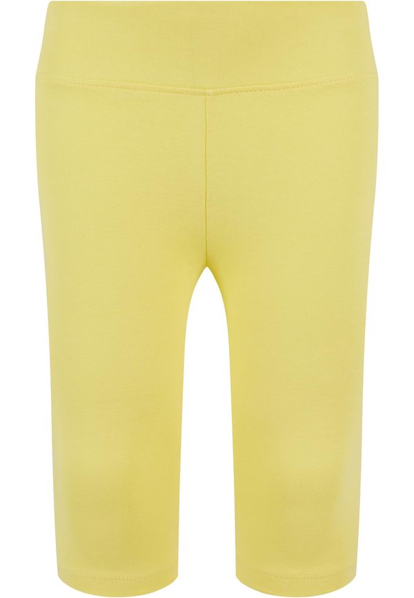 Urban Classics High-waisted shorts for girls - yellow