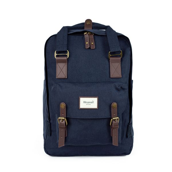 Himawari Himawari Unisex's Backpack Tr21313-6 Navy Blue