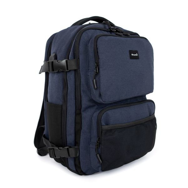 Himawari Himawari Unisex's Backpack tr23096-2 Navy Blue