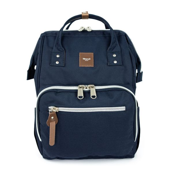 Himawari Himawari Unisex's Backpack tr23098-4 Navy Blue