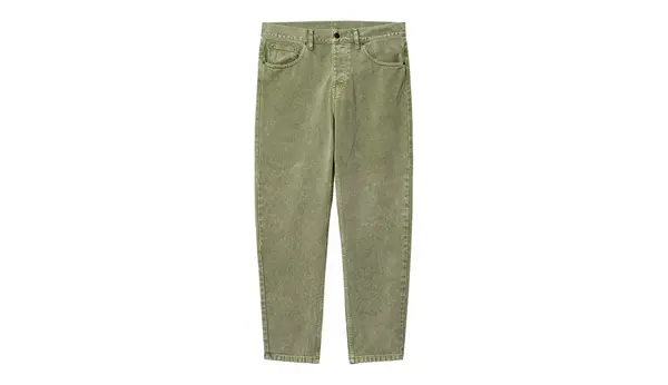 Carhartt Wip Hlače Carhartt WIP Newel v kivi zelenih barvah