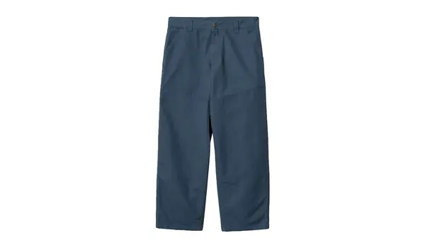 Carhartt Wip Hlače - Carhartt WIP Wide Panel Pant Blue Modra