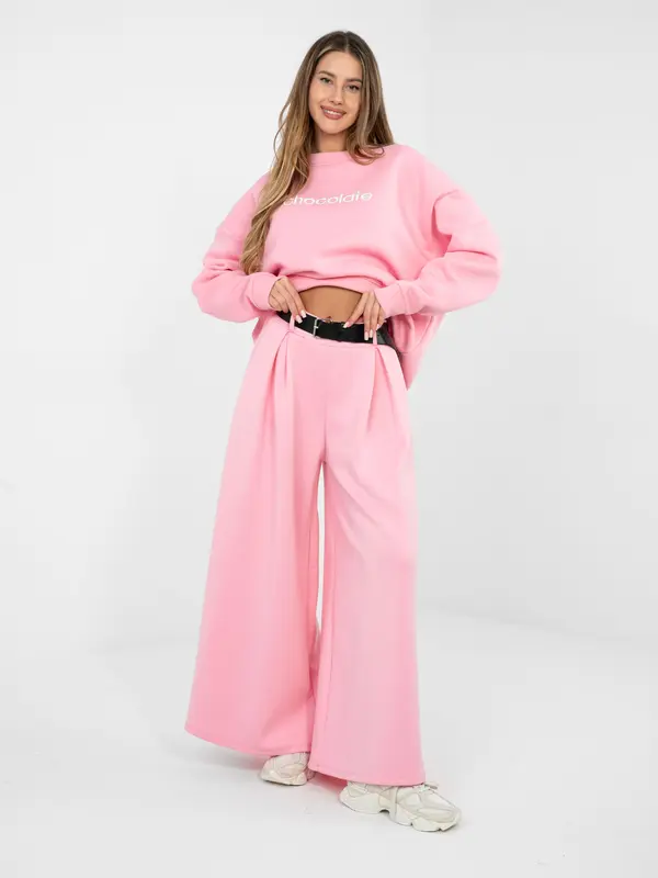 RUE PARIS Hlače IT-SP-17872 roza