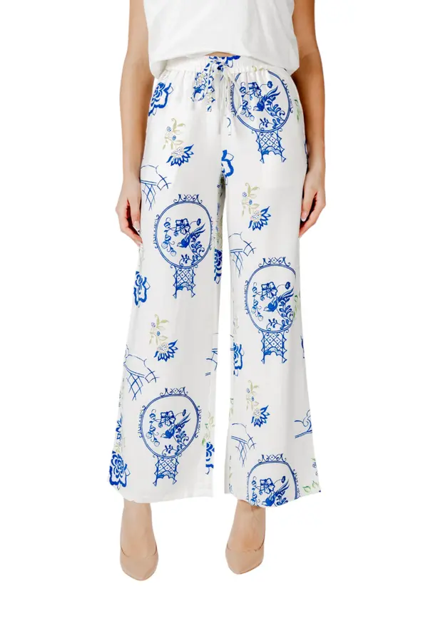 ICHI Hlače z vzorcem Ichi