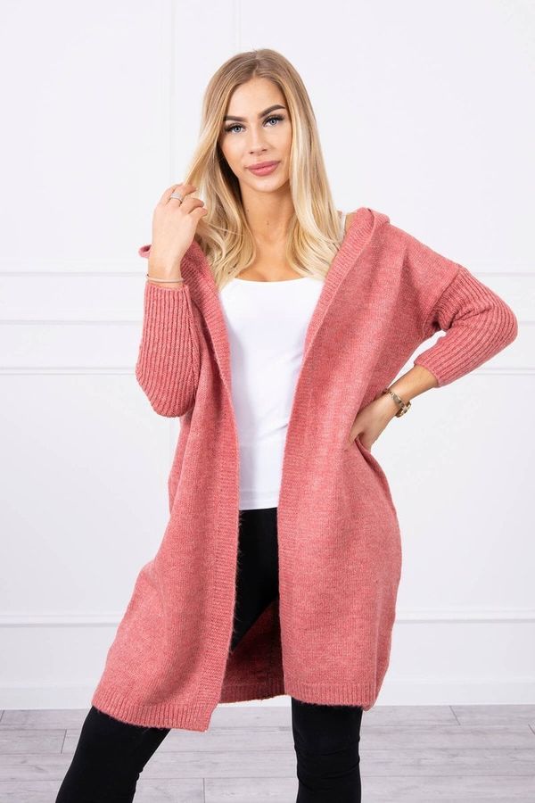 Kesi Hooded sweater dark pink