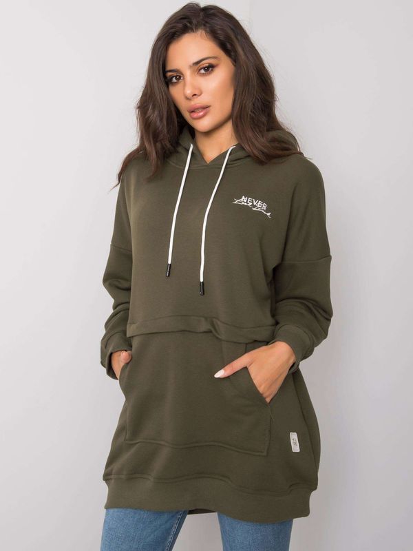 Fashionhunters Hoodie Edna Khaki