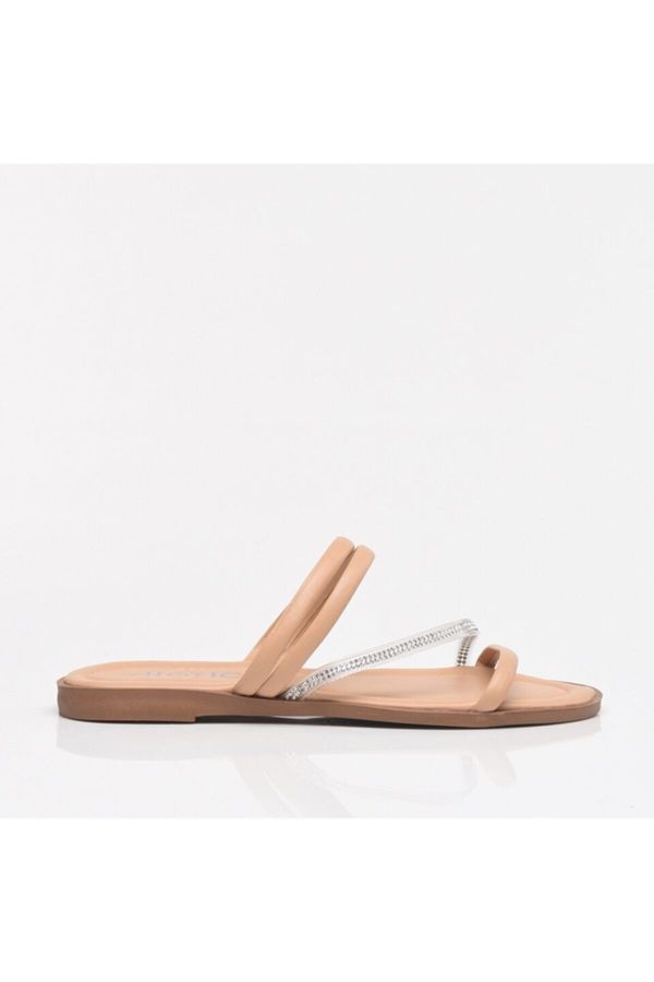 Hotiç Hotiç Natural Women's Footwear Sandals & Slippers