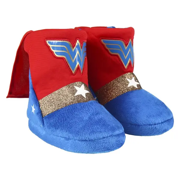 WONDER WOMAN HOUSE SLIPPERS BOOT WONDER WOMAN