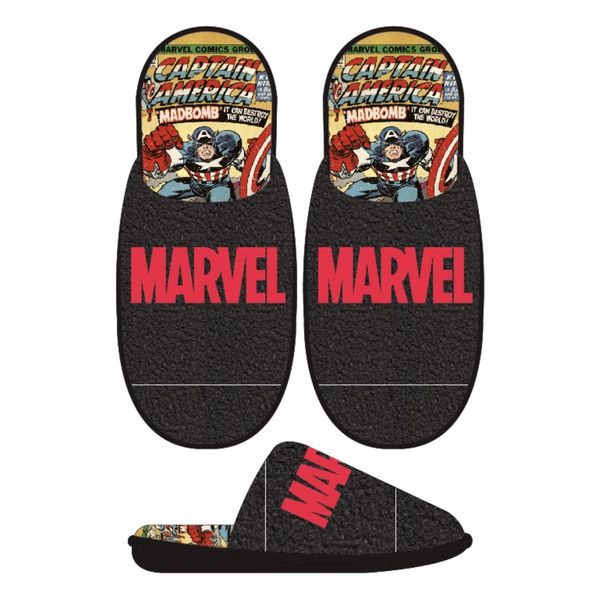 Marvel HOUSE SLIPPERS OPEN MARVEL