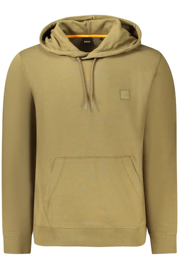 Boss HUGO BOSS jopa s kapuco zelene barve
