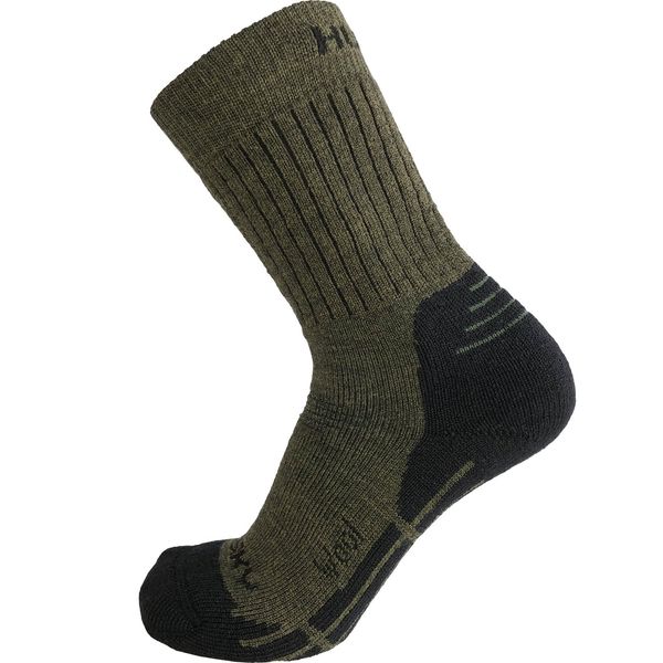 HUSKY HUSKY All Wool khaki socks