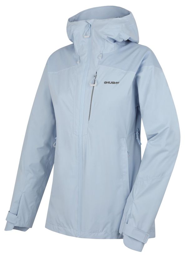 HUSKY HUSKY Nicker L light blue women's hardshell jacket