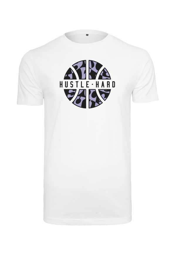 MT Men Hustle Hard Tee White