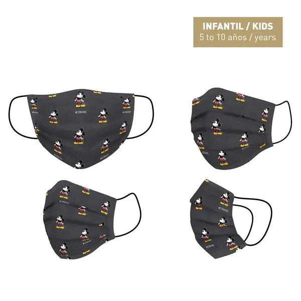 MICKEY HYGIENIC MASK REUSABLE APPROVED MICKEY