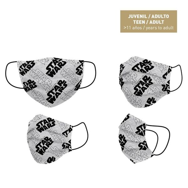 Star Wars HYGIENIC MASK REUSABLE APPROVED STAR WARS