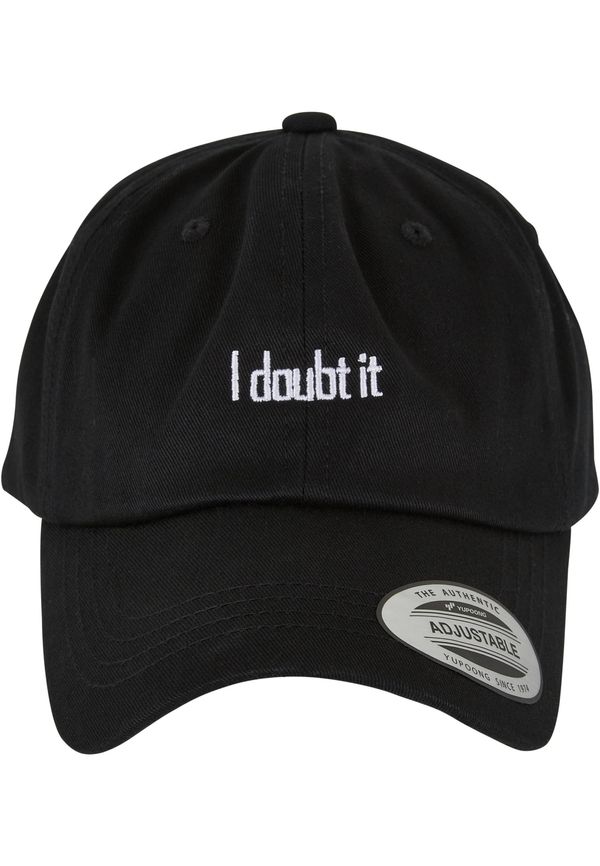 MT Accessoires I Doubt It Dad Cap Black/White