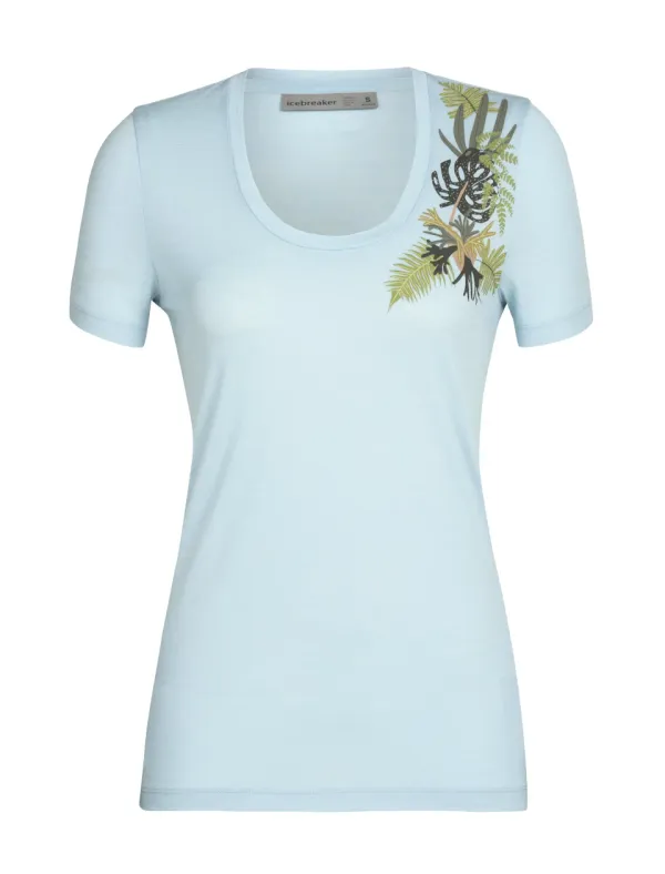 Icebreaker Icebreaker Tech Lite II SS Scoop Tee Fabulous Fer Haze Women's T-Shirt