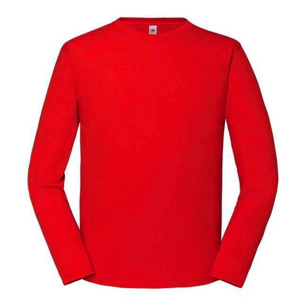 Fruit of the Loom Iconic 195 Ringspun Premium Fruit of the Loom Men's Red T-shirt