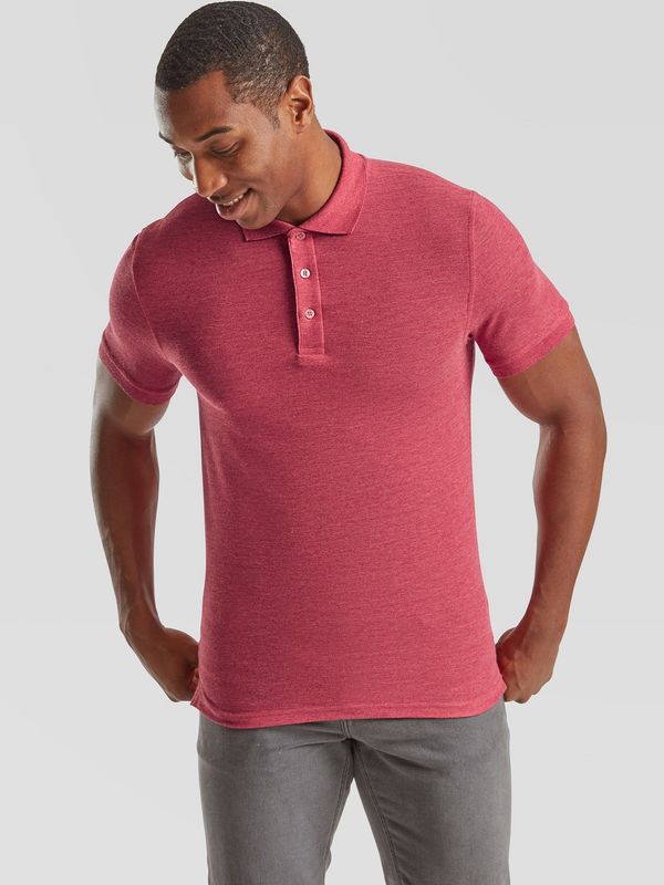 Fruit of the Loom Iconic Polo Friut of the Loom Men's Red T-shirt