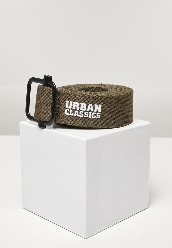 Urban Classics Accessoires Industrial Canvas Belt 2-Pack Black/Olive