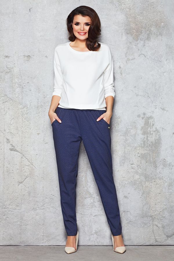 Infinite You Infinite You Woman's Pants M051 Navy Blue